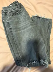 American Eagle Outfitters Gray Ankle Jeans