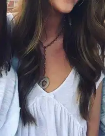 Rock Tiered Necklace For Layering