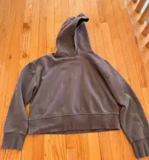 Brown hoodie