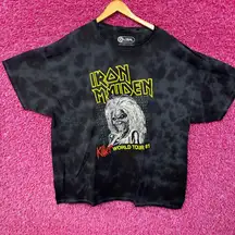 Iron maiden Killers Tour tiedye T-shirt size XL