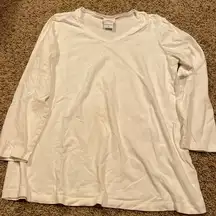 Oh baby by motherhood maternity white 3/4 sleeve shirt size Small