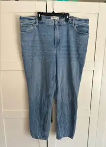 Abercrombie & Fitch Women's High Rise The Mom Jeans Size 20 long