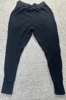 Gymshark Sweatpants Women's‎ Black Drawstring Joggers High Rise Size Small