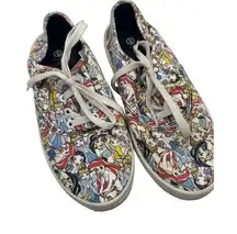 Disney Princess Sneaker Size 6 Ariel Snow White Cinderella Sleeping Beauty