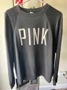 Mesh Crew Neck Sweatshirt