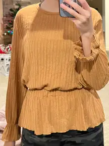 Cedar & Gold Long Sleeve