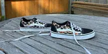 Vans  Butterfly Checkerboard Old Skool Sneakers Womens Size 6.5