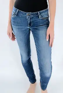 Lucky Brand Lolita Medium Wash Skinny Denim Jeans Size 26