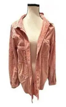 Women’s American Eagle Outfitters XL Pink Corduroy Jacket *Host Pick*