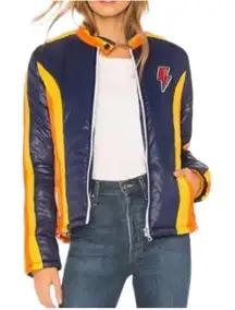 MOTHER HIGH FLYER JACKET small in bold tricks RETRO 70s