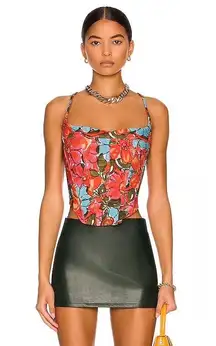 Miaou Venus Corset Parisian Flower Rogue