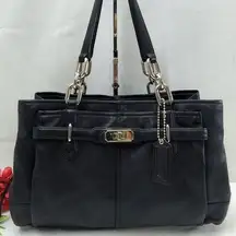 Coach Chelsea Jayden Black Leather Purse