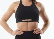 Alphalete Pulse Surge in Black Sport Bra Size Small