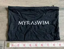 Myra swim zip top bikini bag