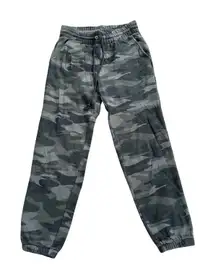 Wild Fable Camouflage Joggers Women's‎ Small Green Camo Drawstring Sweatpants