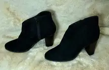 Old Navy Black Booties Worn Once Size 7