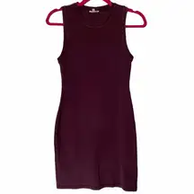 Wilfred Free Women's Maroon Sleeveless Body Con MininDress Size Small