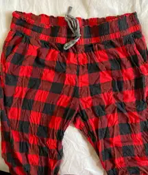 Plaid Pj Joggers