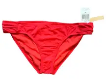Gibson Latimer Orange Swim Bikini Bottom, M