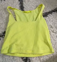 Neon Green Tank Top