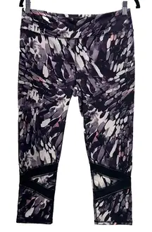 Gaia Womens Leggings L Abstract Activewear Yoga Exercise Athleisure Workout‎ Gym