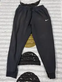 Nike Sz L Club Fleece Pants Women’s Jogger Black Athletic Fading Outdoor Casual