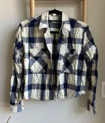 Cropped Flannel