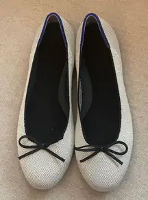 Rothy’s The Ballet Flat- Diamond Metallic