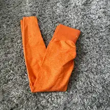 Highlight Orange Seamless Leggings Size Xs