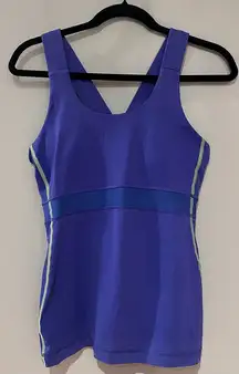 Lululemon Swift Mesh Purple Tank Top Size 10