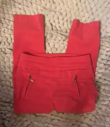 Petite Bright Pink Capri Pants