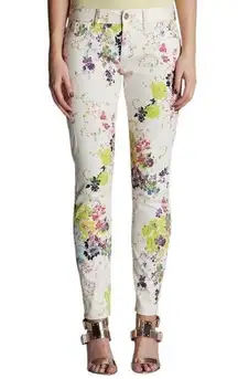 Ted Baker Paris Elano Summer Bloom Print Skinny Jeans Size 25