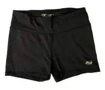 Skechers Black Spandex Athletic Shorts Size M