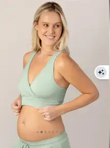 Kindred Bravely French Terry Racerback Nursing & Sleep Bra Large Busty