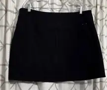 Nanette Lepore Elegant Black Mini Skort