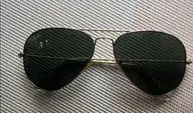 Ray-Ban Aviator Sunglasses with Gold Frame