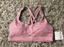 Energy Wrap Bra Rose Blush Size 6