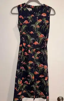 Hobbs London Flamingo Sleeveless Dress Size 4