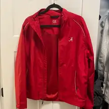 Red Cutter & Buck Jacket with Alabama Logo