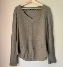 Miss Me Olive Long Sleeve Top