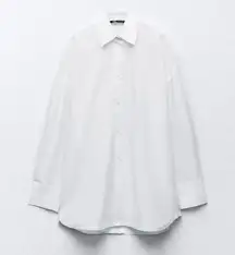 Zara Oversized Poplin Shirt