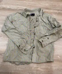 Patagonia plaid Button Down