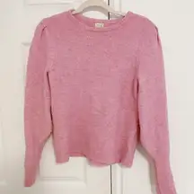 Himekaji Pastel Mauve Pink Winter Warm Comfy Knitted Sweater Cardigan Top