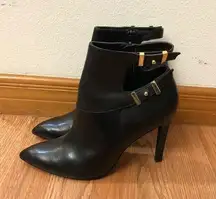 Guess leather women's high heel ankle boots