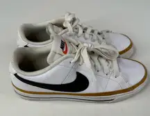 Nike Court Legacy White Desert Ochre Sneakers Size 7.5