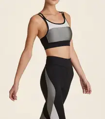 ALALA Luxury Aurora Metallic Athletic Legging & Sports‎ Bra Set Size Large