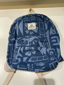 Blue ripcurl backpack 