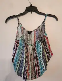 Rue21 loose fit cropped tank top size small