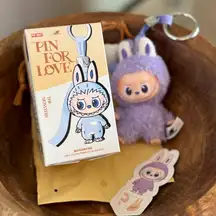 Pop Mart “?” Plush Pendant – Pin for Love – Open Box