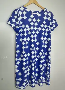 Jude Connally Ella Dress Tossed Star blue size Large